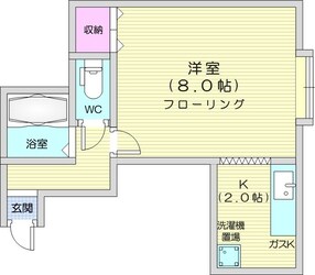 麻生駅 徒歩13分 2階の物件間取画像